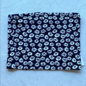 Forever 21 Black Floral Tube Top